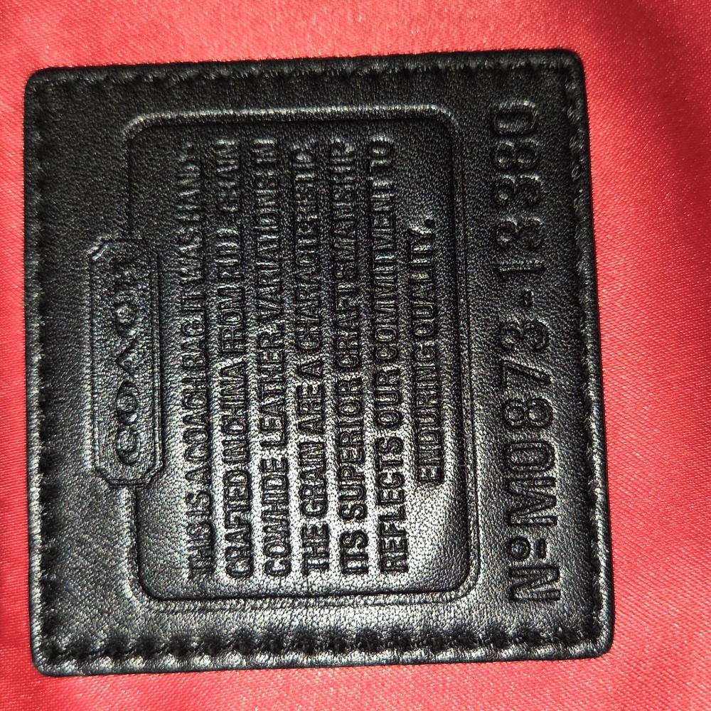 Coach Bonnie Foldover Bag 13380 Black Leather Shoulderbag MSRP $498 2008 EUC - Picture 2 of 16
